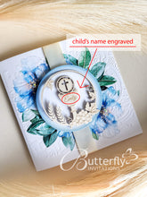 Load image into Gallery viewer, First Communion Invitation #23 with child's name engraved