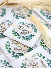 Load image into Gallery viewer, First Communion Invitation #22 with child's name engraved