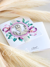 Load image into Gallery viewer, First Communion Invitation #24 with child's name engraved