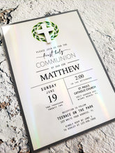 Load image into Gallery viewer, First Communion Invitation #37
