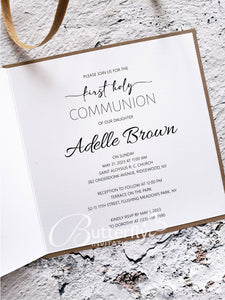 First Communion Invitation #6
