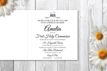 Load image into Gallery viewer, First Communion Invitation #55