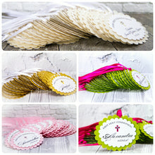 Load image into Gallery viewer, Custom Favour Tag