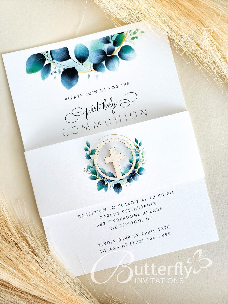 First Holy Communion Invitation