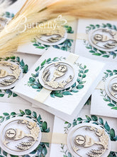 Load image into Gallery viewer, First Communion Invitation #22 with child's name engraved
