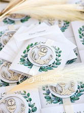 Load image into Gallery viewer, First Communion Invitation #22 with child's name engraved
