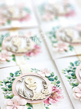 Load image into Gallery viewer, First Communion Invitation #28 with child's name engraved
