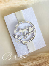 Load image into Gallery viewer, Thank You Card with beautiful flower
