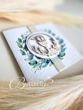 Load image into Gallery viewer, First Communion Invitation #22 with child&#39;s name engraved
