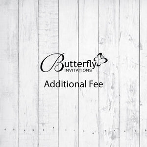 Additional Fee
