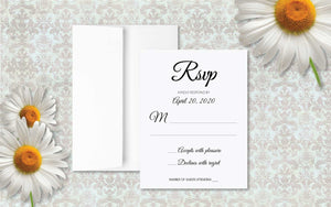 RSVP Card