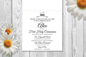 First Communion Invitation